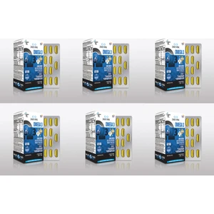 Zade Vital Omega 3 120 Mg Premium Balık Yağı 45 Kapsül 6'lı Paket