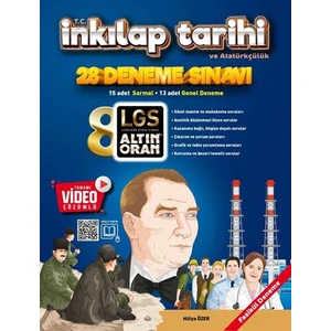 Palme Yayıncılık Altın Oran 8. Sınıf T.C. İnkılap Tarihi ve Atatürkçülük 28 Deneme