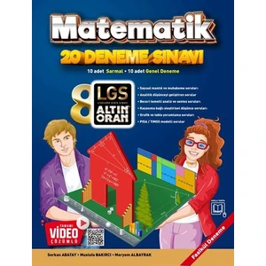 Palme Yayıncılık Altın Oran 8. Sınıf Matematik 20 Deneme Sınavı