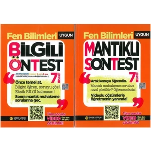 Sadık Uygun Yayınları 7. Sınıf Fen Bilimleri Bilgili Öntes Mantıklı Sontest 2. Kitap