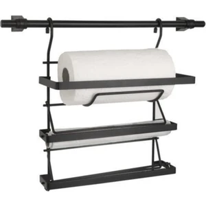 Üçlü Havluluk Seti Siyah VM3004/S