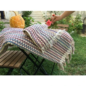 Yavuz Tekstil Banyo Havlusu 2 Li Takım Harlequin Model %100 Pamuk