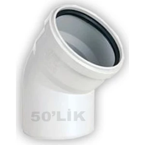 hakan plastik 50*45 Pvc Dirsek