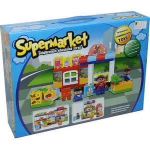 Eğitici, 54 Parça Süpermarket LEGO Seti - Eğitici Oyuncak