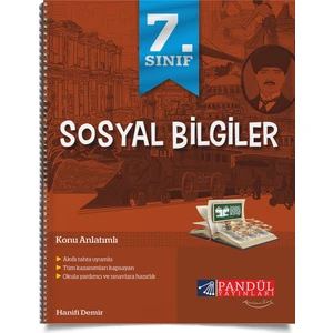 Pandül Yayınları 7. Sınıf Sosyal Bilgiler Defteri - Hanifi Demir
