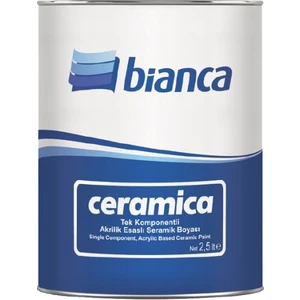 Ceramica - Seramik Boyası Beyaz 0,75 Lt