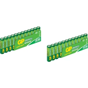 Greencell 12'li AAA ve AA  Çinko Karbon Pil