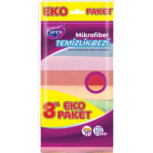 Mikrofiber Bez 8'li Ekonomik Paket