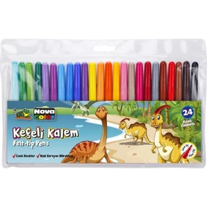 Nova Color NC-621 Keçeli Kalem 24 Renk
