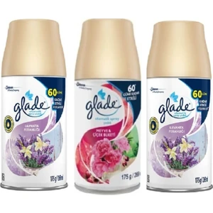 Oda Kokusu Lavanta Ferahlığı x  Meyve &çiçek Buketi x Lavanta Ferahlığı  Yedek Sprey = 3 x 269 ml