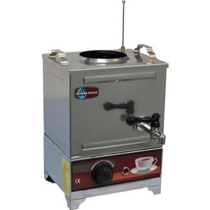 Inox Pleytsiz 10 Litre Çay Kazanı & Kahveci Kazanı & Kahve ve Çay Oçağı 10l