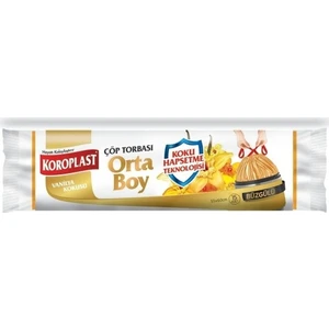 Vanilya Kokulu Koku Hapsetmeli Orta Boy Çöp Torbası 15'li x 2