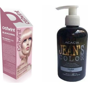 JEAN'S COLOR  Saç Boyası Biber Kızılı + Ostwint Saç Açıcı