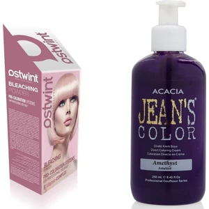 JEAN'S COLOR  Saç Boyası Ametist + Ostwint Saç Açıcı