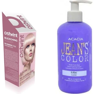 JEAN'S COLOR  Saç Boyası Biber Kızılı + Ostwint Saç Açıcı