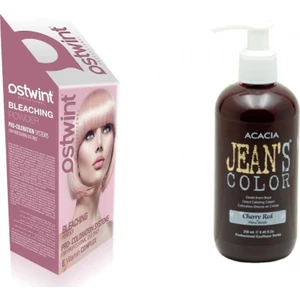 JEAN'S COLOR  Saç Boyası Biber Kızılı + Ostwint Saç Açıcı