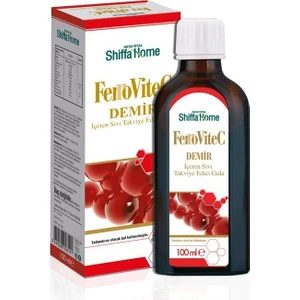 Aksu Vital Shiffa Home Ferrovitec Demir Içeren Şurup 100 ml