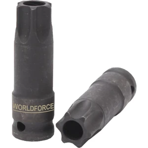 Darbeli 1/2" T100 Delikli Torx Lokma Anahtar