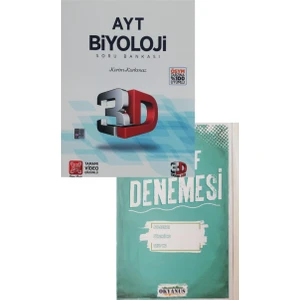 3D Yayınları AYT Biyoloji Soru Bankası - Okyanus Yayınları TYT Deneme