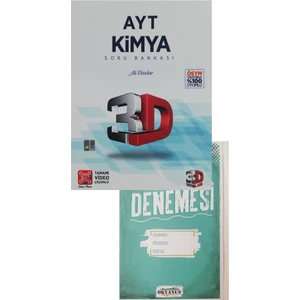 3D Yayınları AYT Kimya Soru Bankası - Okyanus Yayınları TYT Deneme