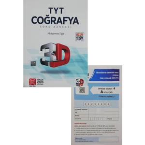 3D Yayınları TYT Coğrafya Soru Bankası-(TYT Deneme )