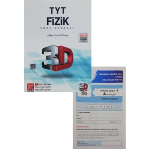 3D Yayınları TYT Fizik Soru Bankası - TYT Deneme