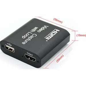 4K Çift Çıkışlı HDMI Video Capture Video Yakalama Cihazı 4K-VC300