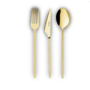 Dmr Life Gold 60 Parça 12 Kişilik Çatal Kaşık Takımı