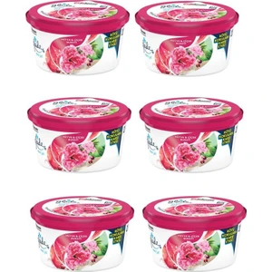 6'lı Oda Kokusu Mini Jel Meyve Çiçek Buketi 70 gr