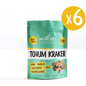 6'lı Zeytinli Tohum Kraker 240 gr