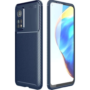 Xiaomi Redmi K30S Kılıf Negro Karbon Dizayn Silikon Lacivert