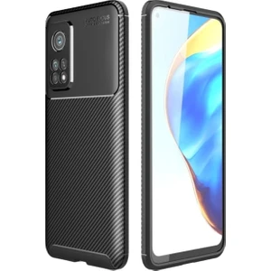 Xiaomi Redmi K30S Kılıf Negro Karbon Dizayn Silikon Siyah