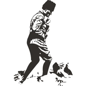 Sticker Fabrikası Atatürk Büyük Türk Başbuğ Şeffaf Sticker 00617