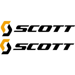 Sticker Fabrikası Scott Logo Sticker 2 Adet 00612