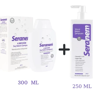 Nemlendirici 4 Mevsim Saç Bakım Şampuanı 300 ml + Vücut Bakım Şampuanı 250 ml