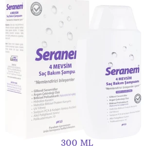 Nemlendirici Keratin Mevsim Saç Bakım Şampuanı 300 ml