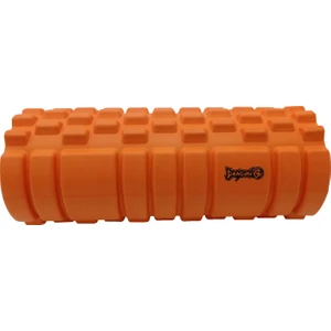 Kısa Tırtıklı Foam Roller 33 cm  - Masaj Köpüğü - Turuncu
