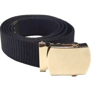 Seyhan Askeri Malzeme  Metal Tokalı Harici Kemer - Askeri Kemer - Siyah Kemer