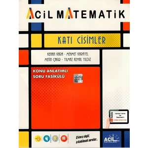 Acil Yayınları Katı Cisimler Konu Anlatımlı Soru Fasikülü - Kenan Kara