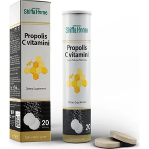 Aksu Vital Shiffa Home Propolis C Vitaminli Efervesan Tablet 20 Adet