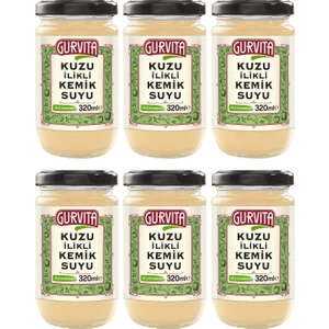 Kuzu Ilikli Kemik Suyu 320 ml 6' Lı