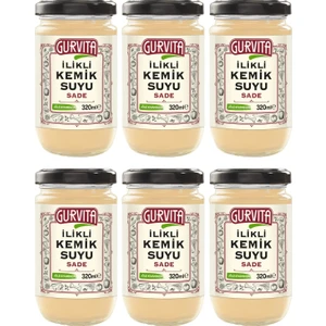 Ilikli Kemik Suyu Sade 320 ml 6' Lı