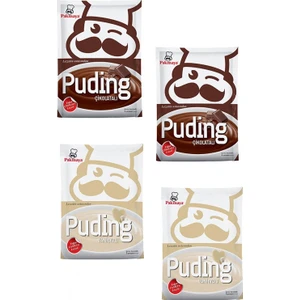4 'lü Puding (2 Çikolata + 2 Vanilya)