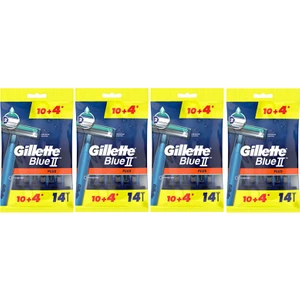 Blue2 Plus Kullan At Tıraş Bıçağı 14' lü x 4 Paket
