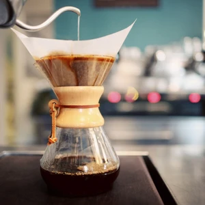 Ahşap Boyunlu Cam Demleme Ekıpmanı 6 Cups & Filtre Kağıdı 100LÜ