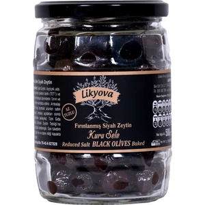 Fırınlanmış Siyah Kuru Sele Zeytin 0,5 kg