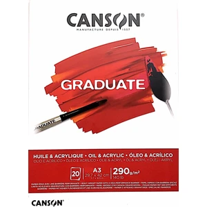 Çizim Bloğu Graduate Yağlı Boya ve Akrilik 20 Sayfa A3 290 gr