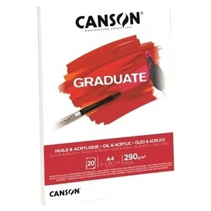 Çizim Bloğu Graduate Yağlı Boya ve Akrilik 20 Sayfa A4 290 gr