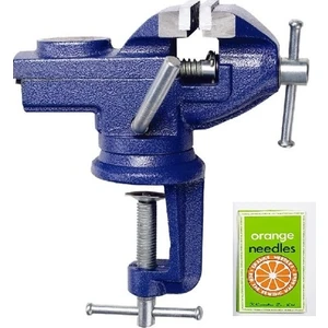 Makro Yapı 60 mm Örslü Battal Boy Dönerli Mini Tezgah Mengenesi