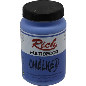 Multi Decor Chalked Akrilik Boya 250 cc Akdeniz Mavi
